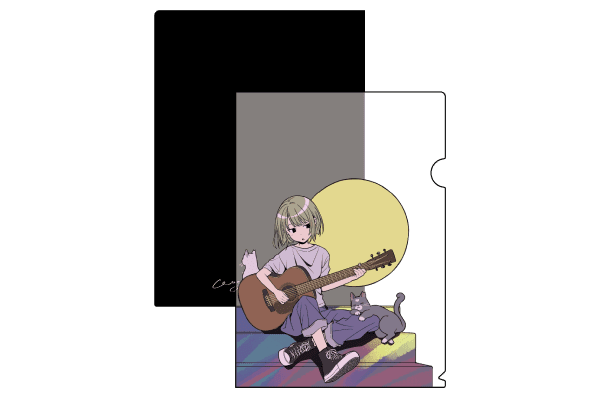 wogura コラボクリアファイル