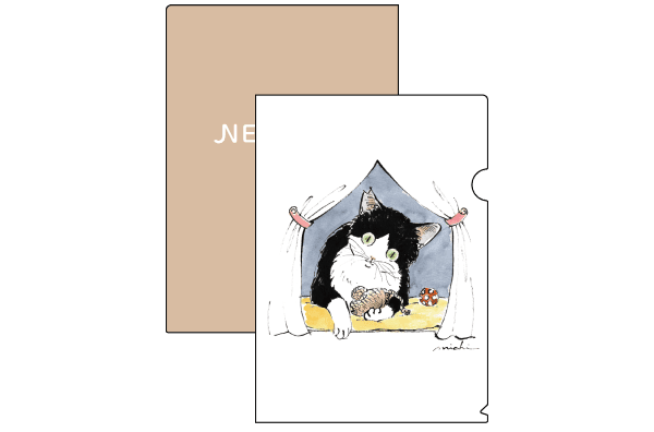 ハラ ミチヨ コラボクリアファイル