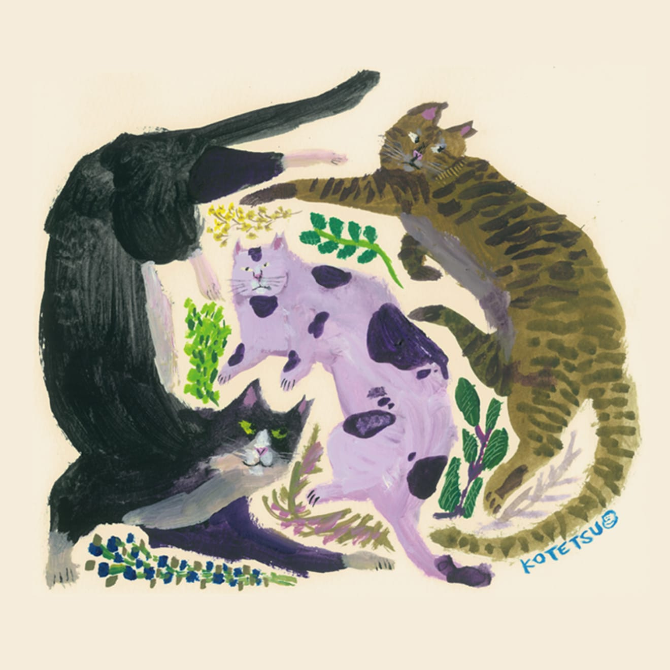 KOTETSU コラボイラスト