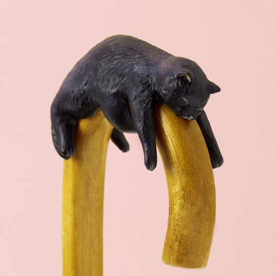 そこで寝ちゃうの？ だら～ん猫の傘タグ！│フェリシモ猫部