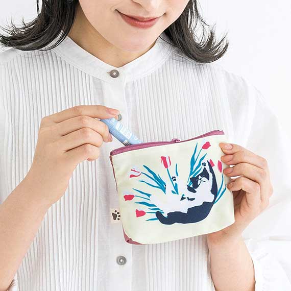 予約グッズ】毎月届く自分へのプレゼント♪ お花と猫の大人