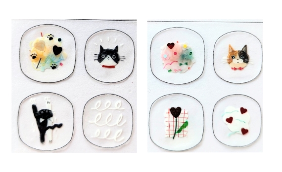貼るだけでかわいい♡猫好きさんのためのネイルシールが新登場