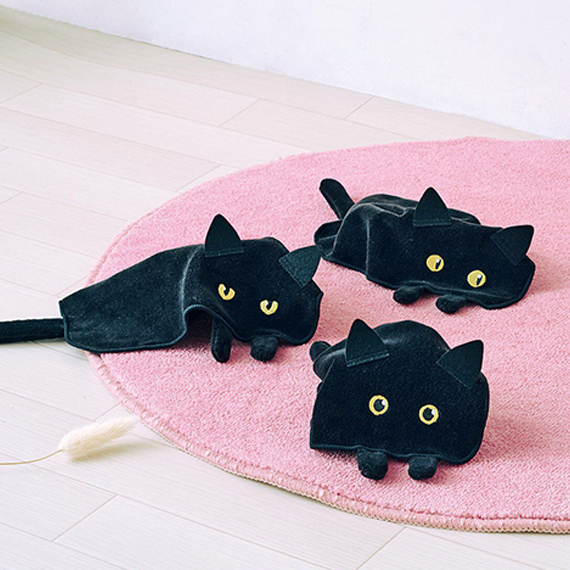 猫,かわいい,可愛い,黒猫,ハンカチ,ギフト,プレゼント