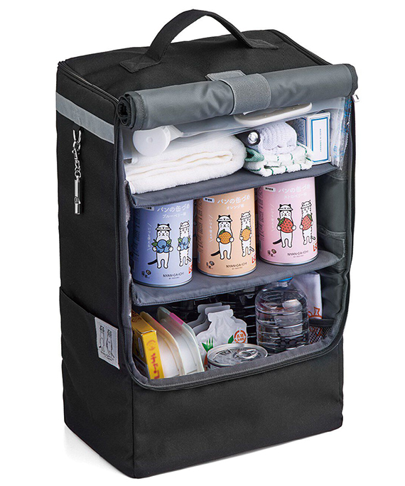 防災リュック,防災アイテム,防災グッズ,持ち出し袋,収納,収納棚,キャンプ,便利,防災,避難,避難所