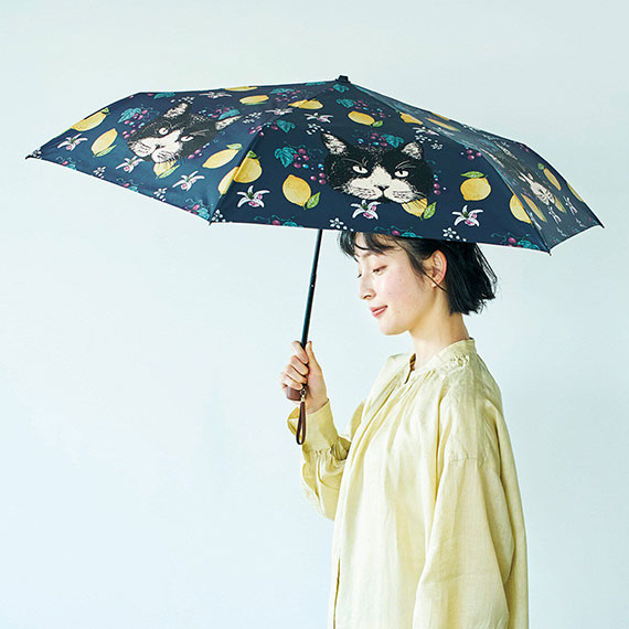 折りたたみ傘,晴雨兼用傘,猫,可愛い,大人可愛い,かわいい