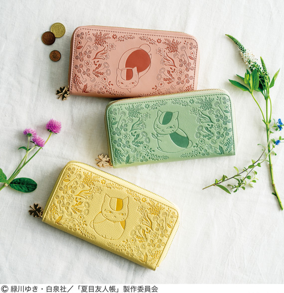 夏目友人帳,コラボ,ニャンコ先生,かわいい,可愛い,コラボグッズ,財布,長財布,開運,金運
